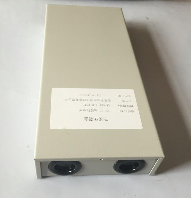 Mini Wall Outlet Fiber Distribution Box 4 / 8 / 12 Core FTTH Termination Box
