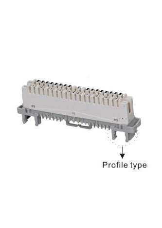 10 Pair LSA Plus Module Grey Connection Module Silver Plating For Krone ...