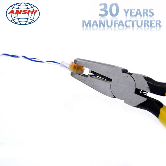 E9y 3m Wire Connector Crimping Tool Stainless Steel Material Yellow Color