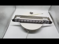 Network High density, 1U 48 Port Capacity RJ45 Unload Patch Panel