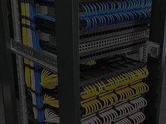 Channel Type Cable Management Tray 24-port Cable Manager For Data Center Rack/Cabinet