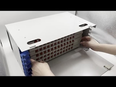 Huawei Type Rack Mount ODF Fiber Optic Patch Panel For Telecommunications