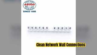 Professional RJ45 RJ11 Wall Mount Face Plate Solution