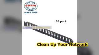 12 Port 1U Rack Mount Patch Panel Setup Guide