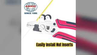 Portable Nut Insert Installation and Removal Tool