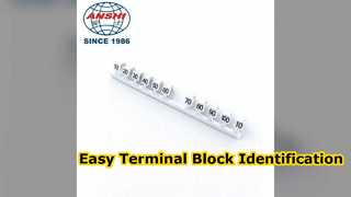 Terminal Block Marker Strips for Telecom Equipment