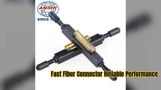 Fast Fiber Optic Field Connector Reliable FTTH Solution