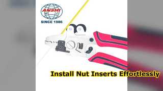 Portable Nut Insert Installation and Removal Tool