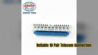 XL 011L 10 Pair LSA PLUS PCB Module Reliable Telecom Setup