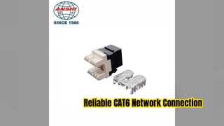 CAT6 UTP Keystone Jack Reliable Network Cable Connector