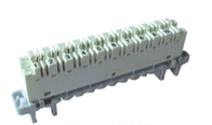 PC Material 110 Terminal Block Highband 10 Pair Module White Body Grey Base