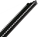 Black 24 Port Cat5e Patch Panel , UTP  Unshielded Patch Panel For Networking
