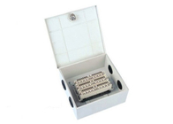Key Lock Cable Distribution Box 30 Pair Indoor Distribution Box With Back Mount Frame