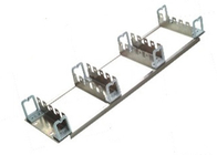 Rack Mount Frame With Jumper Rings , 19 Inch 150 Pairs Back Mount Frame For Krone Module