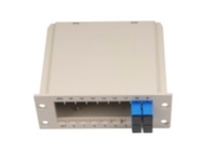 Casette Type FTTH Distribution Box 1 * 16 Insertion Type Fiber Optic PLC Splitter