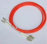 Orange 3M Optical Fiber Patch Cord LC LC Duplex Fiber Jumper Cables