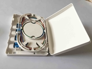 Easy Installation Fiber Optic Termination Box , Waterproof 4 Cores FTTH Distribution Box