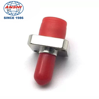 FC To DIN Simplex Fiber Optic Adapters Copper Material For Local Area Network