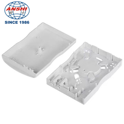 ANSHI SC/LC Port FTTH Rosette Box, Indoor Storage Fiber Optic Terminal Box