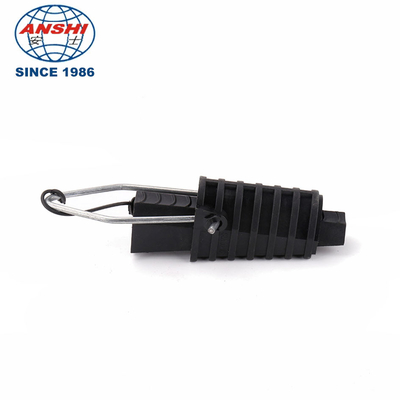 Pre Twisted Tension Resistant Suspension Cable Clamp Pole ADSS Downline Clamp