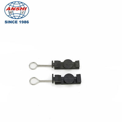 Leather Wire Plastic Optical Cable Fasteners, Ftth Optical Fiber Broadband Accessories Fittings