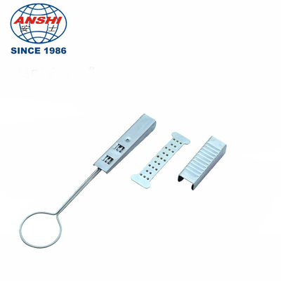 FTTH cable tension clamp ODWAC-15 arc clamp wedge anchor stainless steel optical cable clamp