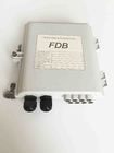8 Core Wall Mount Fiber Distribution Box With PLC Splitter Waterproof Outdoor FAT Box