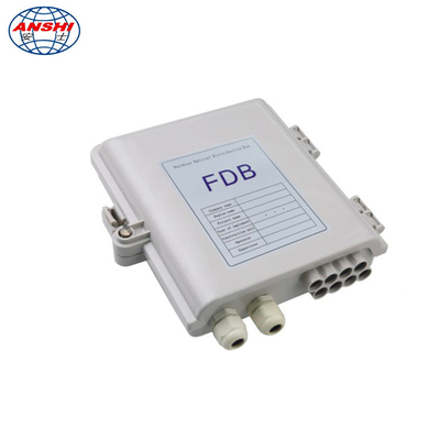 Outdoor Indoor 8 core Optical Fiber Distribution Box FAT Box with Pigtail or With PLC Splitter