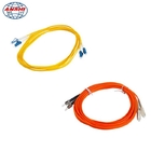 12 Cores Fiber Optic Jumper Cables SC / UPC 1.5 Meter Fiber Optic Pigtail