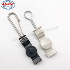 FTTH Distribution Box Fiber Cable Accessories ANSHI FTTX S Type Stainless Steel Fasteners Dead End Clamp