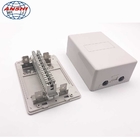Network Cable Distribution Box 10/20/30 Pair Telephone Module Surface Mounting Insert Type