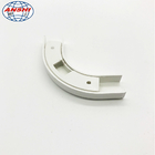 Corner Piece Ftth Fiber Optic Accessories For Indoor Drop Cable White Color