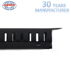 19 Inch Networking Horizontal Cable Manager 1u 24 Ports Rack Mount In Black