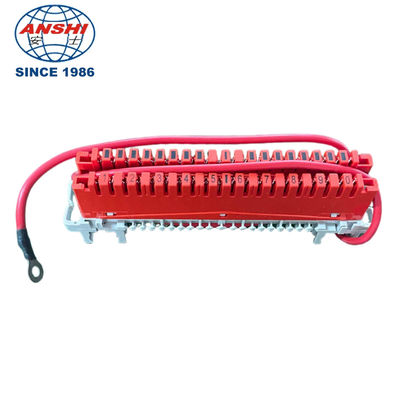 OEM ODM Krone Compatible Grounding Module 10 Pair Disconnection Module  IDC Telecom MDF Distribution
