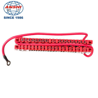 ABS / PBT KRONE LSA Plus Module 10 Pairs Earth Module For Telecommunication