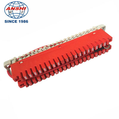 ABS / PBT KRONE Standard LSA Plus Module 10 Pairs Earth Module For Telecommunication