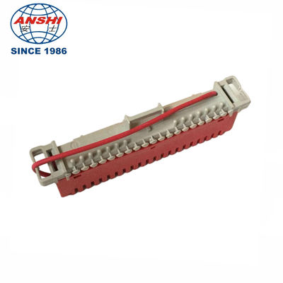 ABS / PBT KRONE Standard LSA Plus Module 10 Pairs Earth Module For Telecommunication
