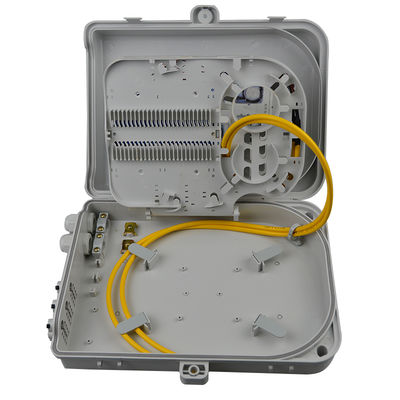 FTTH FAT Box Fiber Distribution Box 16 Cores 24 Core 330 * 225 * 90 Light Weight / Small Size