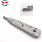 Durable Gray Network Punch Down Tool For Krone Module 45 Degree IDC Tool
