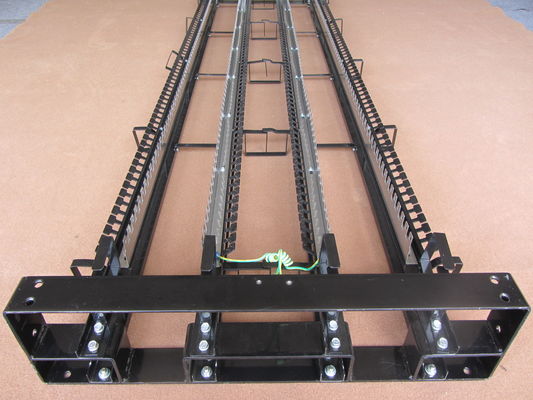 Telephone Floor / Wall Mount Fiber Optic Distribution Frame With LSA Plus Module