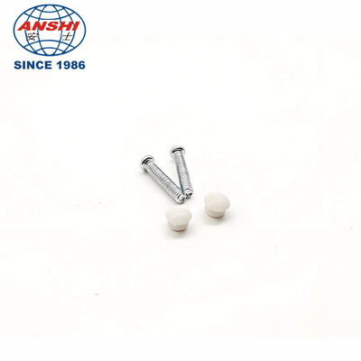 ANSHI RJ11 Socket ABS Material Network Cable Faceplate with Dust Shutter for RJ11 Voice Ethernet Wall Plat