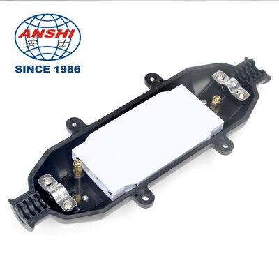 Mini Aerial Fiber Splice Closure 1 In 1 Out, 12/24 Core Optical Cable Joint Box, Fiber Splicing Maintenance Enclosure