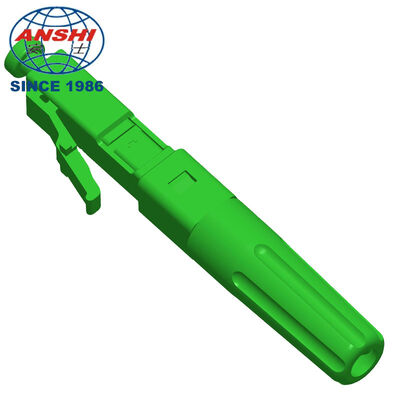 FTTH Fiber Optic LC APC Fast Connector Mechanical Splicer Metal V‑groove Single Mode Multimode OM3 OM4