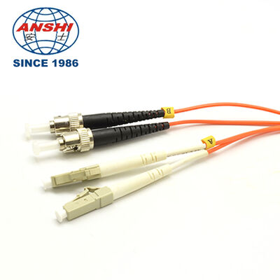 Communication Manufacturer 90 Degree Bent Boot Lc Sm Sx Fiber Optic Patch Cord Connector