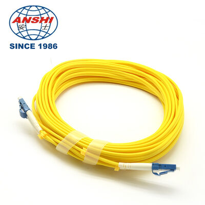 Communication Manufacturer 90 Degree Bent Boot Lc Sm Sx Fiber Optic Patch Cord Connector