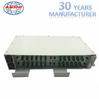 19 Inch Rotary Fiber Distribution Frame Indoor Termination Box Wall Mount Installation