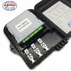 SC APC 8 Core IP65 PLC Splitter Fiber Distribution Box