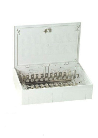 Waterproof Cable Distribution Box 100 Pair White Indoor Termination Box