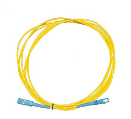 Single Mode Fiber Optic Cable , 2M 3M SC - SC Fiber Cable SM / MM For Test Equipment