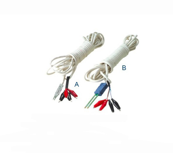 Network Cable Telecom 2 core / 4 core Plug Test Cord With Alligator Clips A For Highband Module  B for Siemens Module
